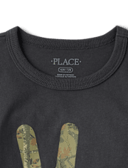 Boys Peace Sign Graphic Tee
