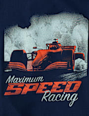 Boys Racecar Graphic Tee