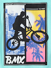 Boys BMX Bike Graphic Tee