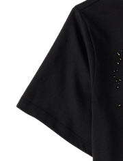 Boys Graffiti Happy Face Graphic Tee