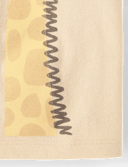 Baby And Toddler Boys Giraffe Graphic Tee