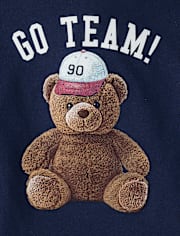 Baby And Toddler Boys Go Team Graphic Tee