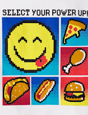 Boys Power Up Graphic Tee