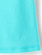 T-shirt à motif cœur et éclaboussures de peinture pour bébés et petites filles