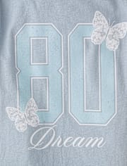 Girls Dream Varsity Graphic Tee
