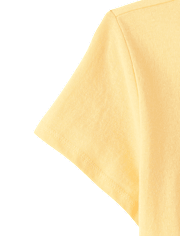 Girls Happy Capybara Graphic Tee