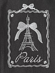 Girls Paris Graphic Tee