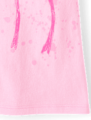 Girls Bow Graphic Tee