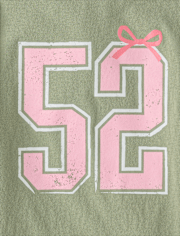 Girls Bow Varsity Graphic Tee