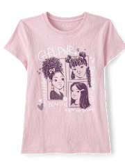 Girls Girl Power Graphic Tee