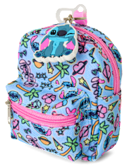 Girls Stitch Mini Backpack Keychain