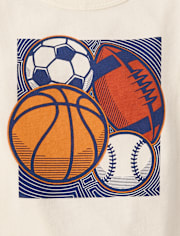 Baby And Toddler Boys Sports Graphic Tee