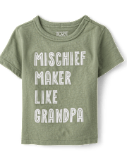Baby And Toddler Boys Mischief Maker Graphic Tee