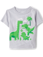 Baby And Toddler Boys Dino Graphic Tee