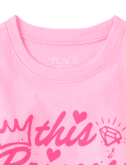 Girls Princess Graphic Tee