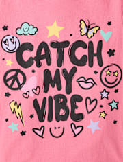 Girls Catch My Vibe Graphic Tee