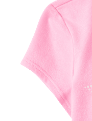 Baby And Toddler Girls Ballerina Graphic Tee