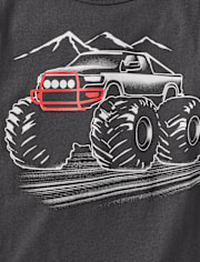 Boys Monster Truck Graphic Tee
