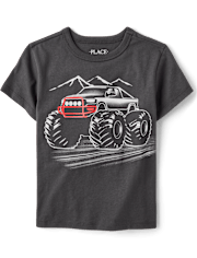 Boys Monster Truck Graphic Tee