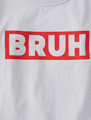 Boys Bruh Graphic Tee