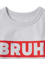 Boys Bruh Graphic Tee