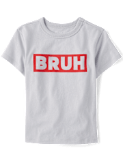 Boys Bruh Graphic Tee