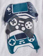 Boys Video Game Controllers Graphic Tee