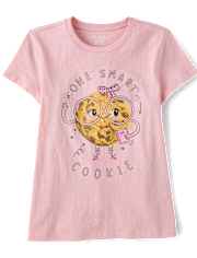 Girls Smart Cookie Graphic Tee
