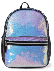 Flip online sequins backpack