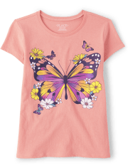 Girls Butterfly Dreamer Graphic Tee 3-Pack
