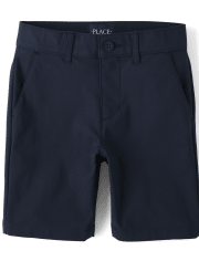 Boys Uniform Quick Dry Chino Shorts 3-Pack