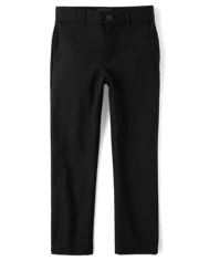 Boys Uniform Quick Dry Straight Chino Pants 3-Pack
