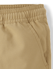 Paquete de 2 pantalones deportivos sin cordones de secado rápido para bebés y niños pequeños