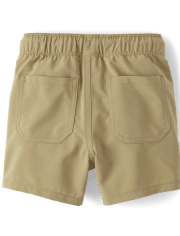 Shorts deportivos sin cierres de secado rápido para bebés y niños pequeños