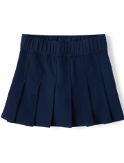 Girls Uniform Quick Dry Pleated Skort 2-Pack