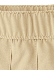 Falda pantalón plisada de secado rápido uniforme para niñas, paquete de 2