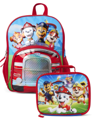 Conjunto de 2 mochilas unisex para niños pequeños de Paw Patrol