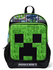 Boys Minecraft Backpack 2-Piece Set