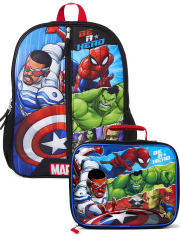 Boys Avengers Backpack 2-Piece Set