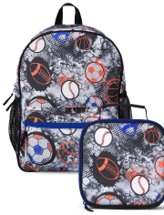 Boys Sports Backpack 2-Piece Set