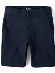 Paquete de 3 pantalones cortos chinos uniformes de secado rápido para niños