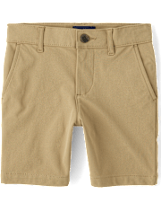 Boys Uniform Quick Dry Chino Shorts 3-Pack