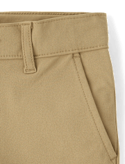 Paquete de 2 pantalones cortos chinos uniformes de secado rápido para niños