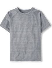 Boys Quick Dry Mesh Raglan Top 3-Pack