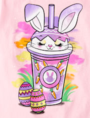 Girls Easter Graphic Tee 2-Pack