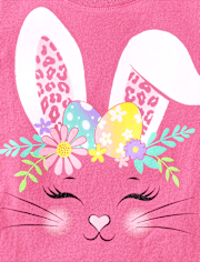 Baby And Toddler Girls Easter Graphic Tee 2-Pack