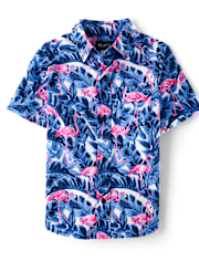 Boys Tropical 2-Piece Cabana Set