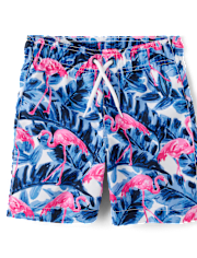 Boys Tropical 2-Piece Cabana Set