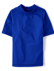 Boys Palm Tree Rashguard Swimsuit