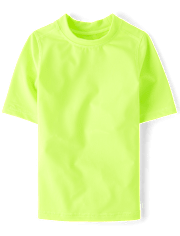 Boys Tropical Rashguard Swimsuit